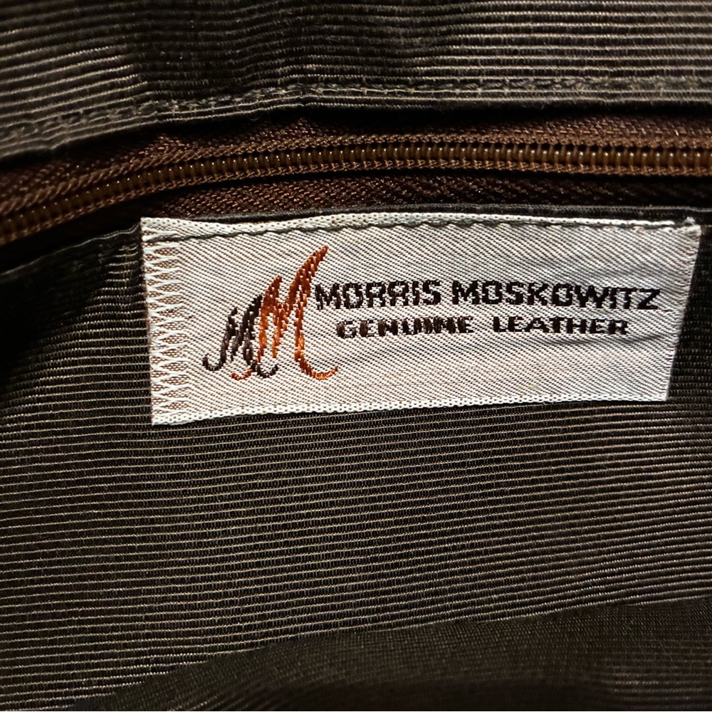 Vintage Morris Moskowitz leather bag - Picture 3 of 4